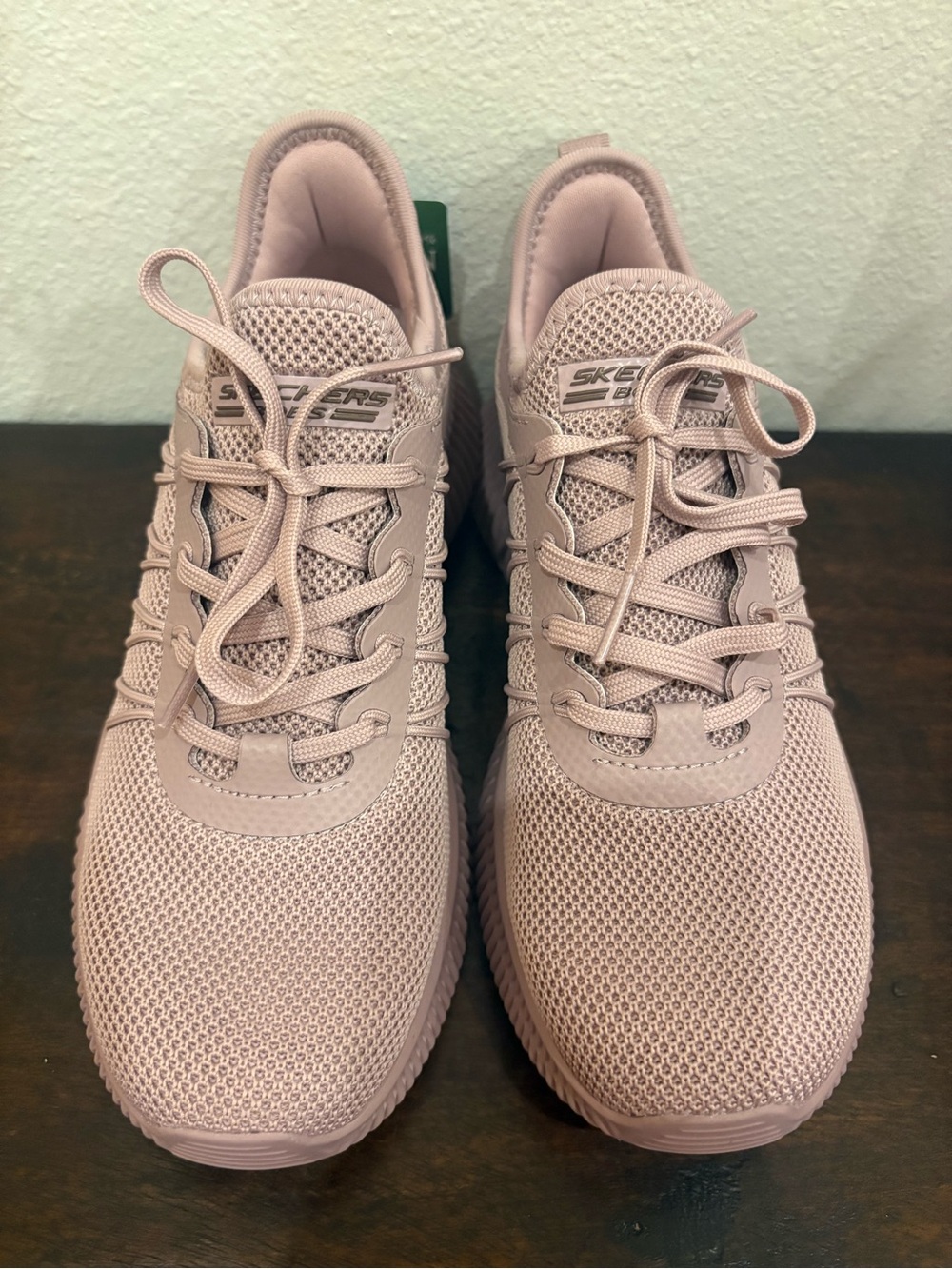 Skechers Women's Blush Knit Lace-Up Athletic Sneakers